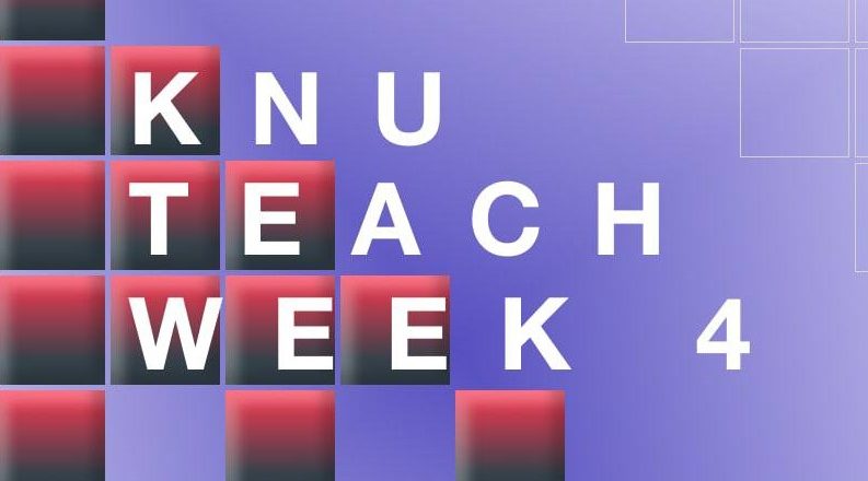 Онлайн-курс “KNU Teach Week 4” для викладачів