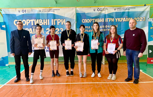 Наша студентка Болдирєва Анастасія здобула призові місця на Спортивних іграх серед студентів коледжів з настільного тенісу
