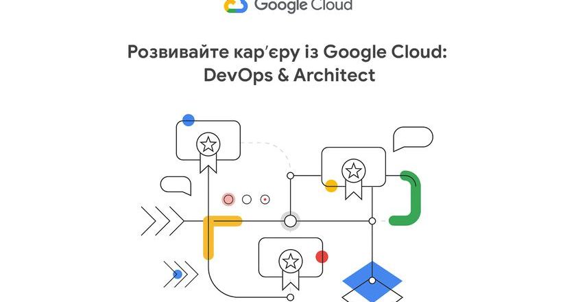 Безкоштовна навчальна програма “Розвивайте кар’єру з Google Cloud: DevOps & Architect”