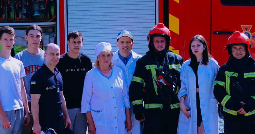 У ІТ коледжі Львівської політехніки відбулися навчально-тренувальні заняття  з пожежної безпеки