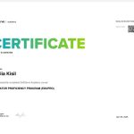 Марія Кісіль успішно завершила міжнародну програму підвищення кваліфікації EDUPRO від SoftServe Academy