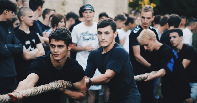 В ІТ коледжі Львівської політехніки відбулося військово-спортивне свято «Козацькі звитяги»