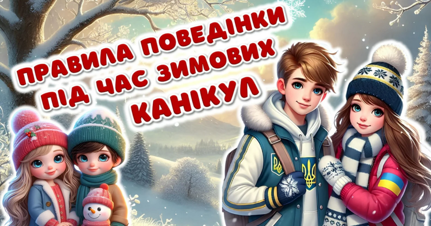 Правила безпечної поведінки здобувачів освіти ІТ коледжу “Львівської поітехніки”  під час зимових канікул