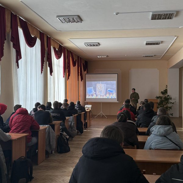 Зустріч студентів з представниками Галицько-Франківського об’єднаного районного територіального центру комплектування та соціальної підтримки м. Львова