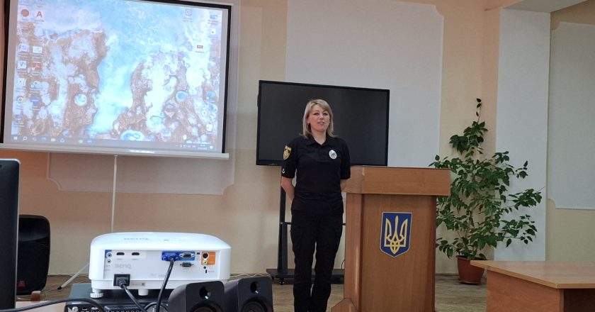 Зустріч із представником Національної поліції України щодо майбутнього професійного самовизначення