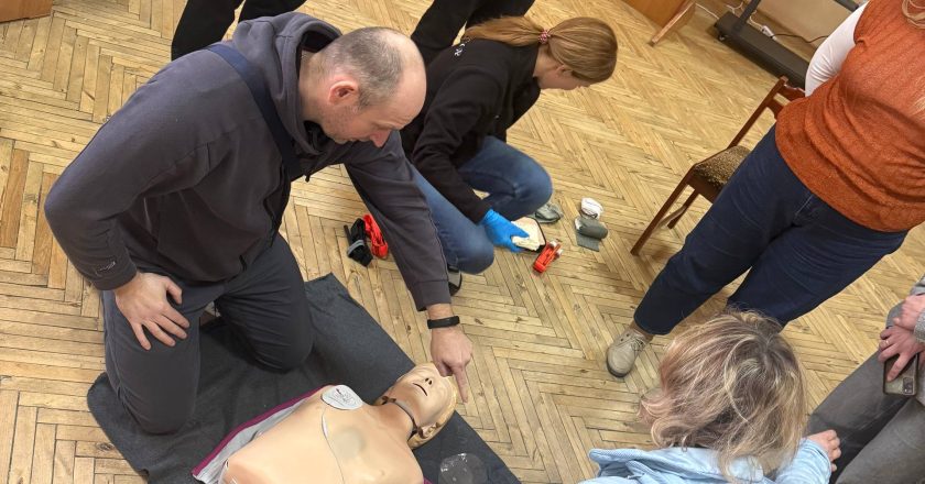 22 квітня 2026 року в коледжі було організовано навчання педагогічних працівників з питань надання домедичної допомоги