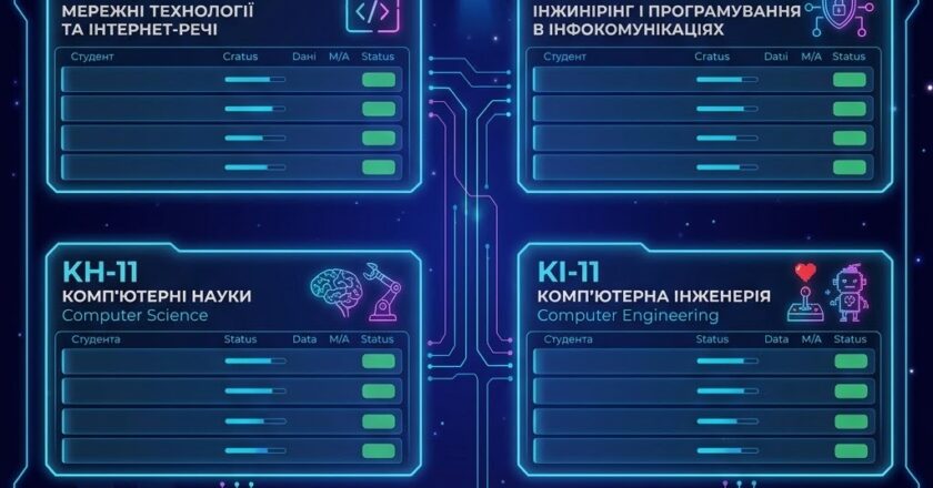 Списки груп першого курсу 2026 року набору